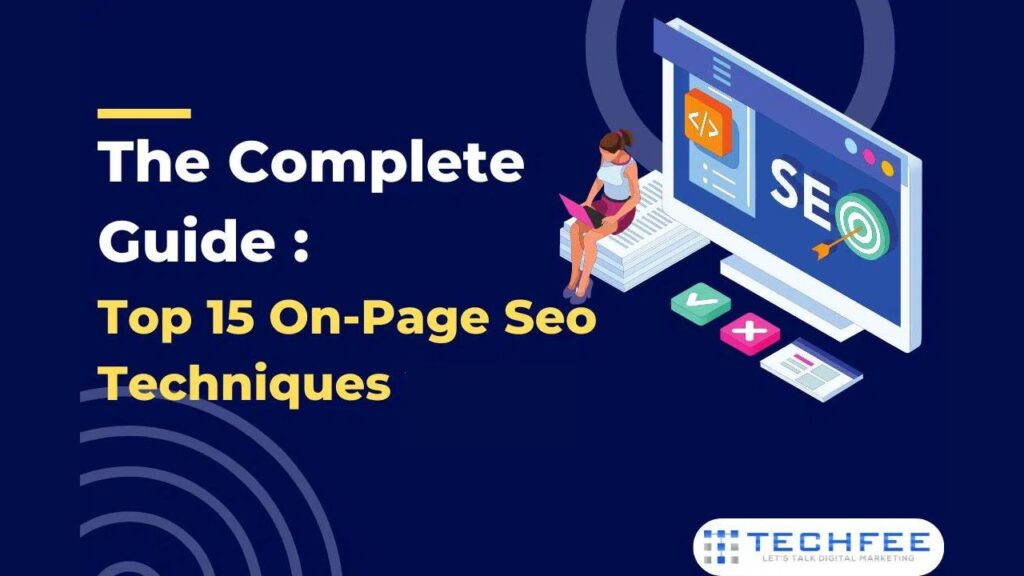 let's learn the on page seo techniques