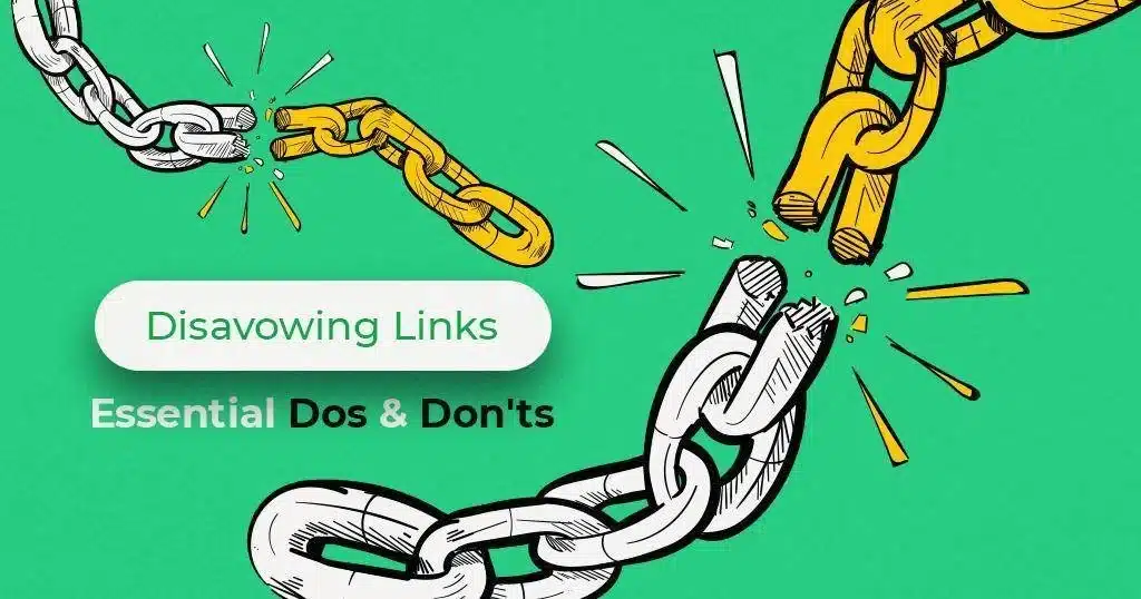 Master How to Disavow Bad Links