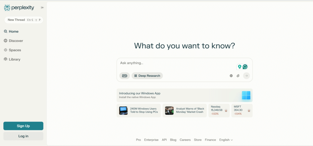 Perplexity AI – Real-Time Answers with Trusted Sources and Clean Results