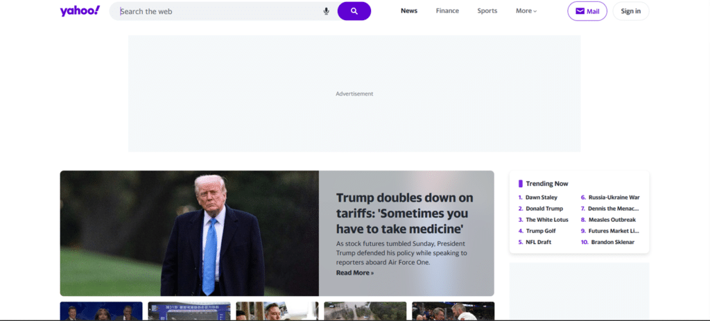 yahoo search engine