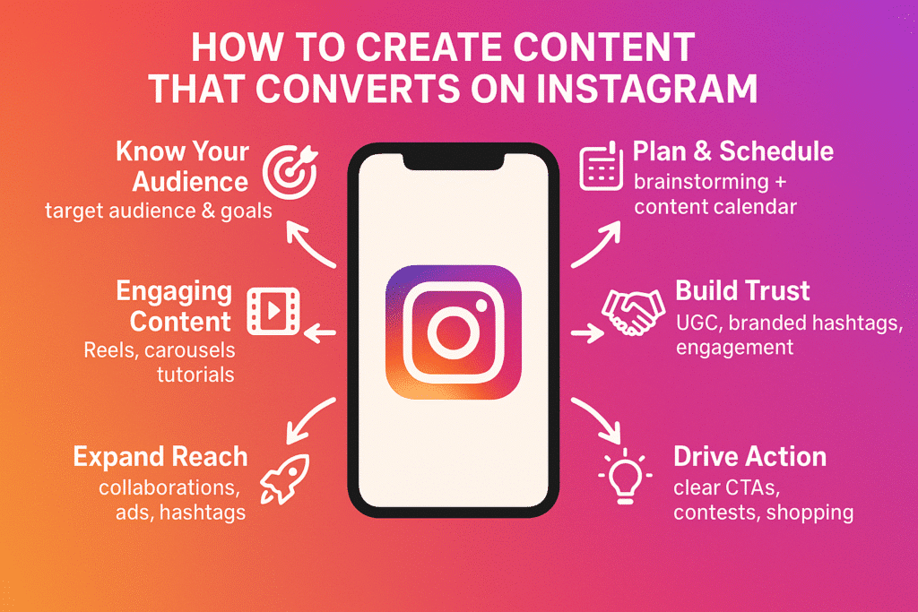 how to create content that converts on instagram