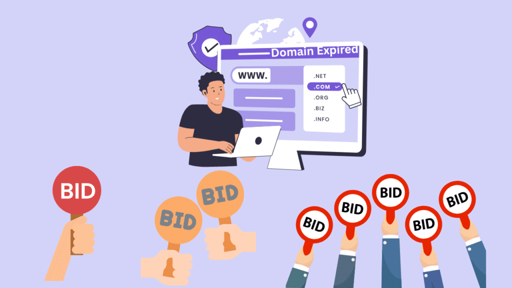 how to purchase an expired domain name.
