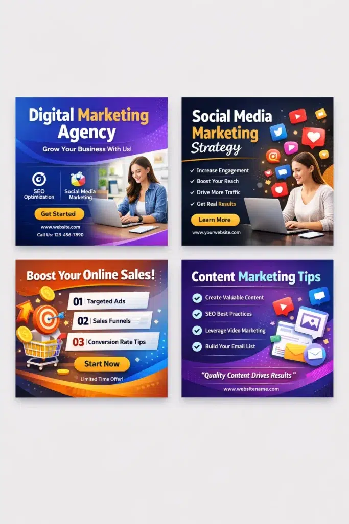 marketing templates design