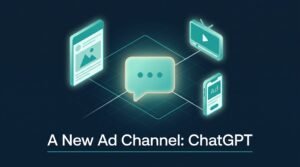 AdRoll ChatGPT ads pilot concept, advertising expanding into conversational AI channel