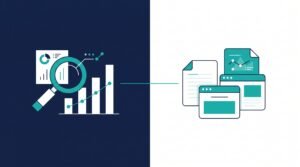 AI market research and competitor analysis workflow, combining keyword data and live competitor reading into one process